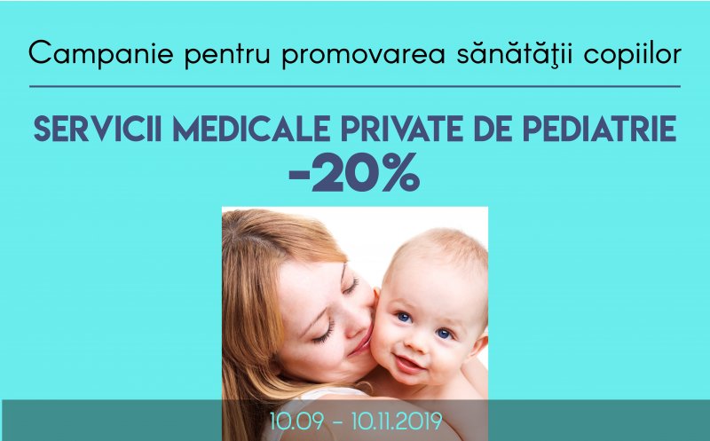Clinica Napoca promovează SĂNĂTATEA COPIILOR!